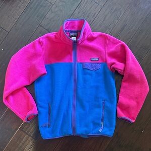 Patagonia Synchilla Women’s Full Zip Snap T Jacket Medium